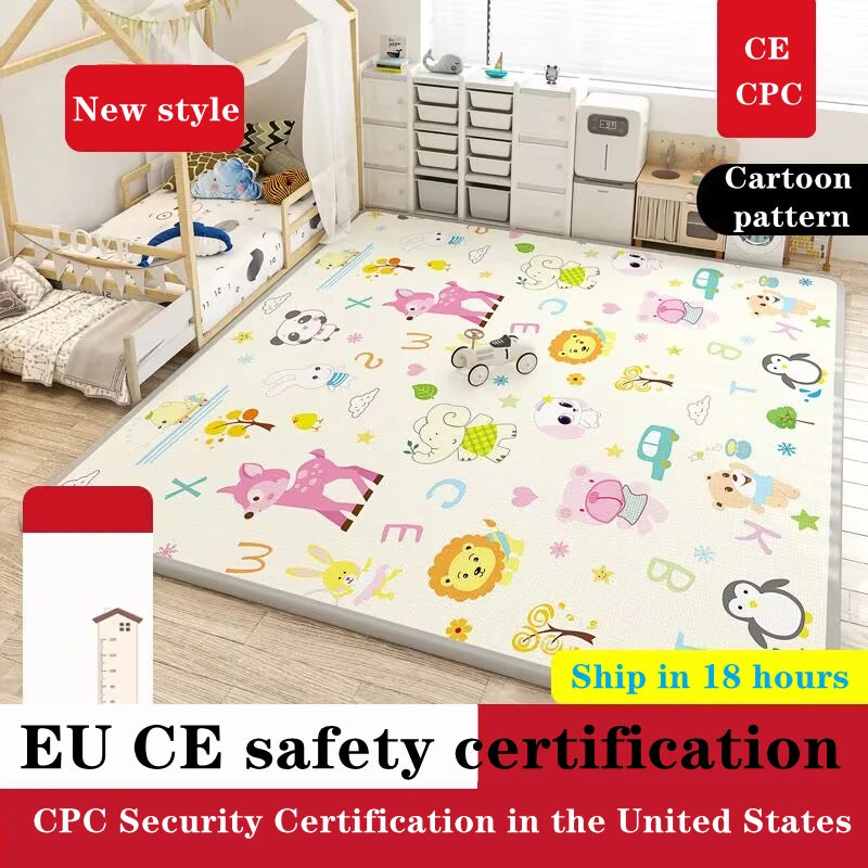 Baby Play Mat Activity Gym Kids Crawling Mats Carpet Baby Game Carpet for Children Rug Floor Newborns Toys 2 thickness options