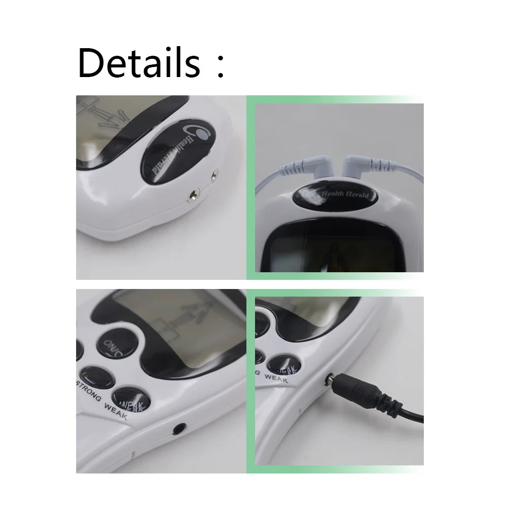 EMS Tens Machine Physiotherapy Electric Tens Unit Relaxation Belly Body Massager Health Care Muscle Stimulator Electrostimulator