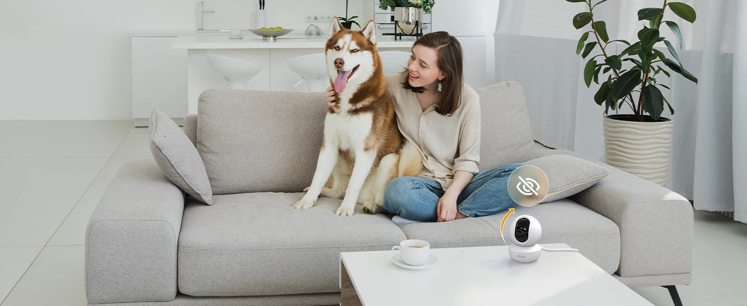 IMOU Indoor Wifi Camera Ranger RC 3MP 5MP One-touch Call Baby Montior Two Way Talk Security IP Camera Video Surveillance