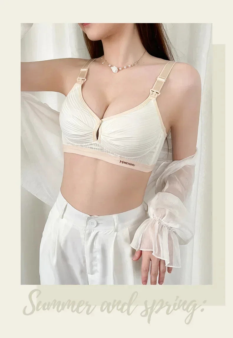 Breastfeeding Bras Maternity Nursing Bra for Feeding Nursing Underwear Clothes for Pregnant Women Soutien Gorge Allaitement