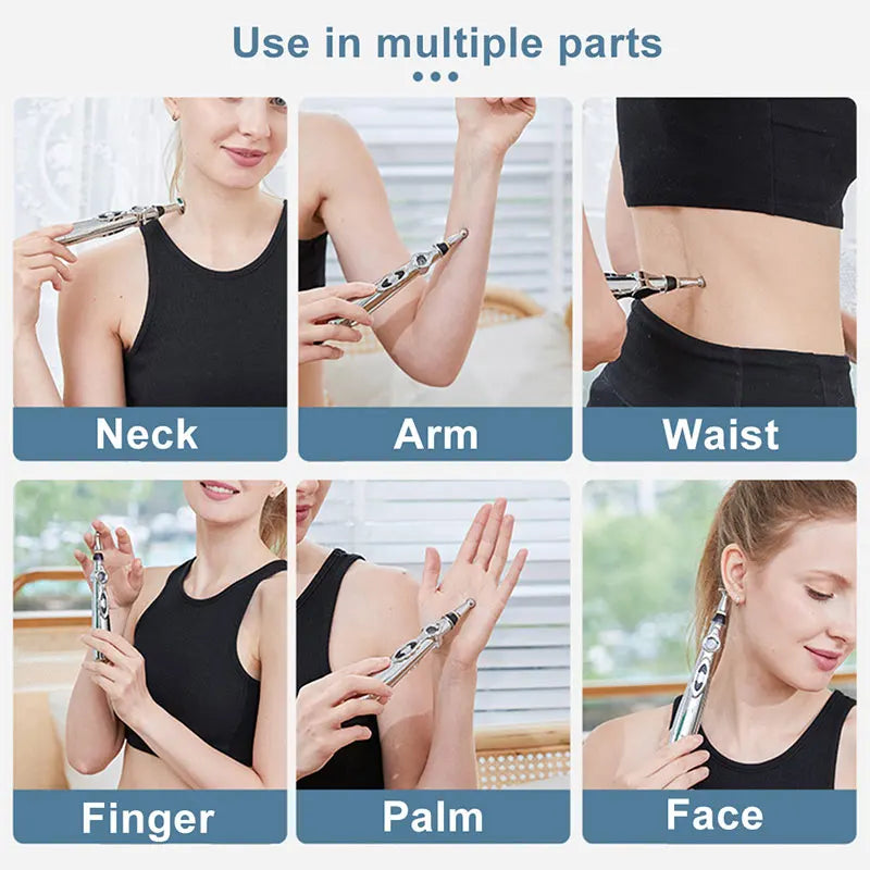 EMS Muscle Machine Body Massager Relaxation Treatments Tennis Acupuncture Pen Massage Tens Fisioterapia Muscle Electrostimulator