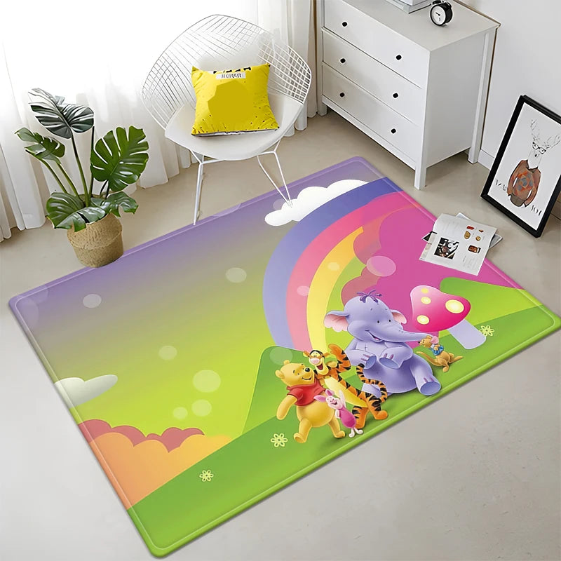 Cartoon Anime Cute Carpet Can Be Customized for Bedrooms,Living Room Carpet,Sofas,Camping,Picnics,Children's Room,and Home Decor