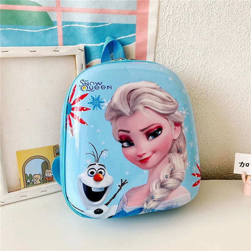 Disney's New Children's Backpack Hard Eggshell Bag Elsa Schoolbag For Girls Large Capacity Back To School