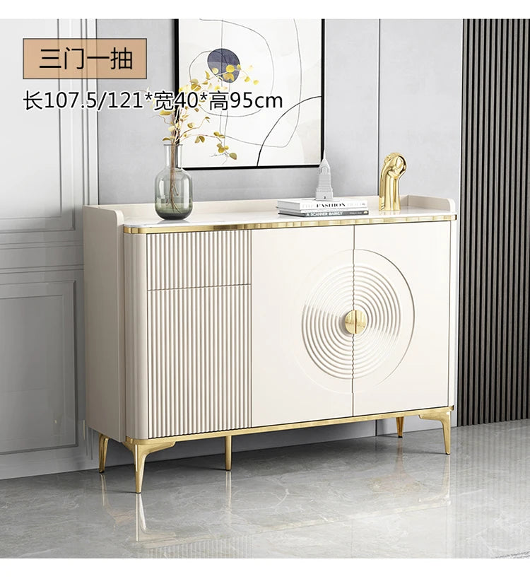 Large Household Living Room Cabinets European Metal Legs Glam Luxury Living Room Cabinets Nordic Modern Szafka Vintage Furniture
