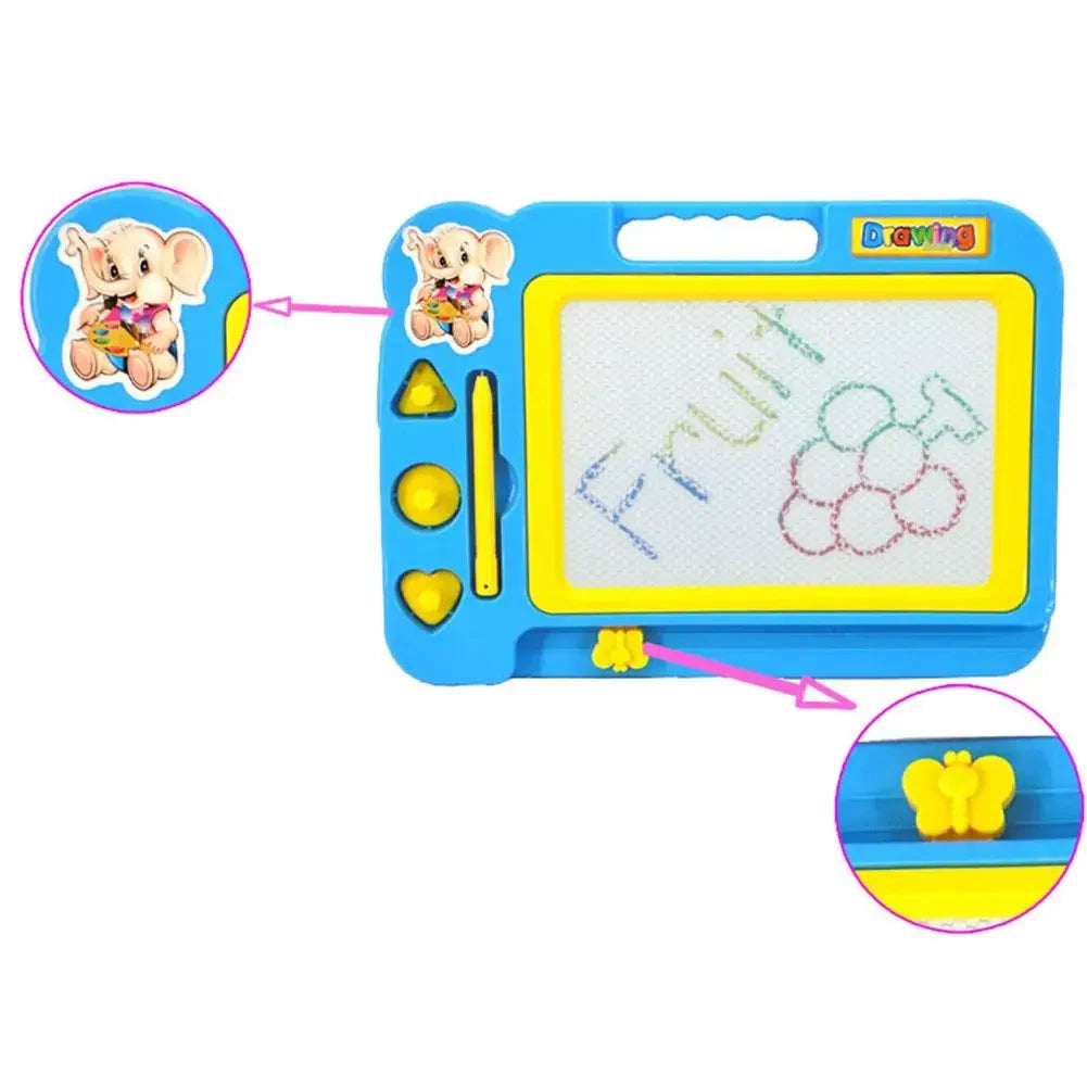 Kids Magnetic Drawing Board - Writing Pad & Color Graffiti Toy, Educational Doodle Art Set Best Gift for Children