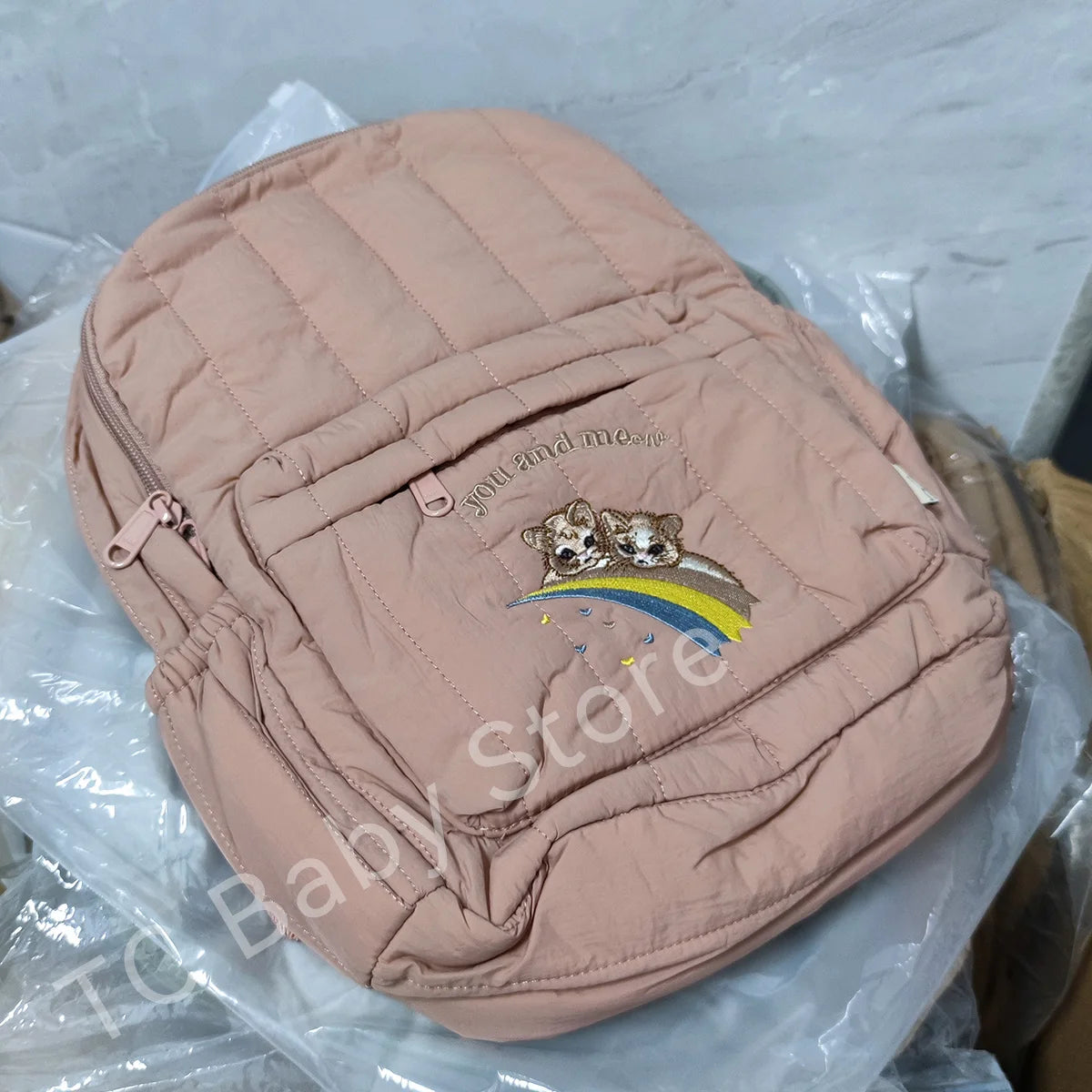 KS Baby Backpack Kids Schoolbag Kindergarten Bags Brand Cherry Lemon Children's Boys Girls Mom Traveling Storage Bag Wholesale