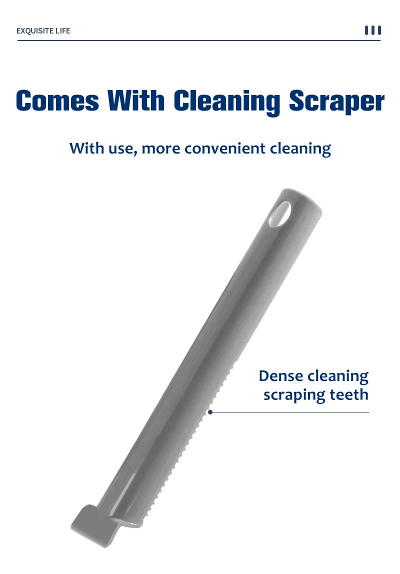 2 in 1 Window Mesh Screen Brush Window Cleaner Magic Broom Wiper Telescopic Long Handle Window Mop Squeegee Wiper Cleaning Tool