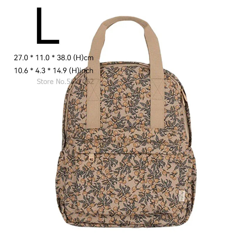 KS Baby Backpack 2024 New Kids Schoolbag Kindergarten Bags Brand Traveling Mom Cherry Lemon Children's Boys Girls Storage
