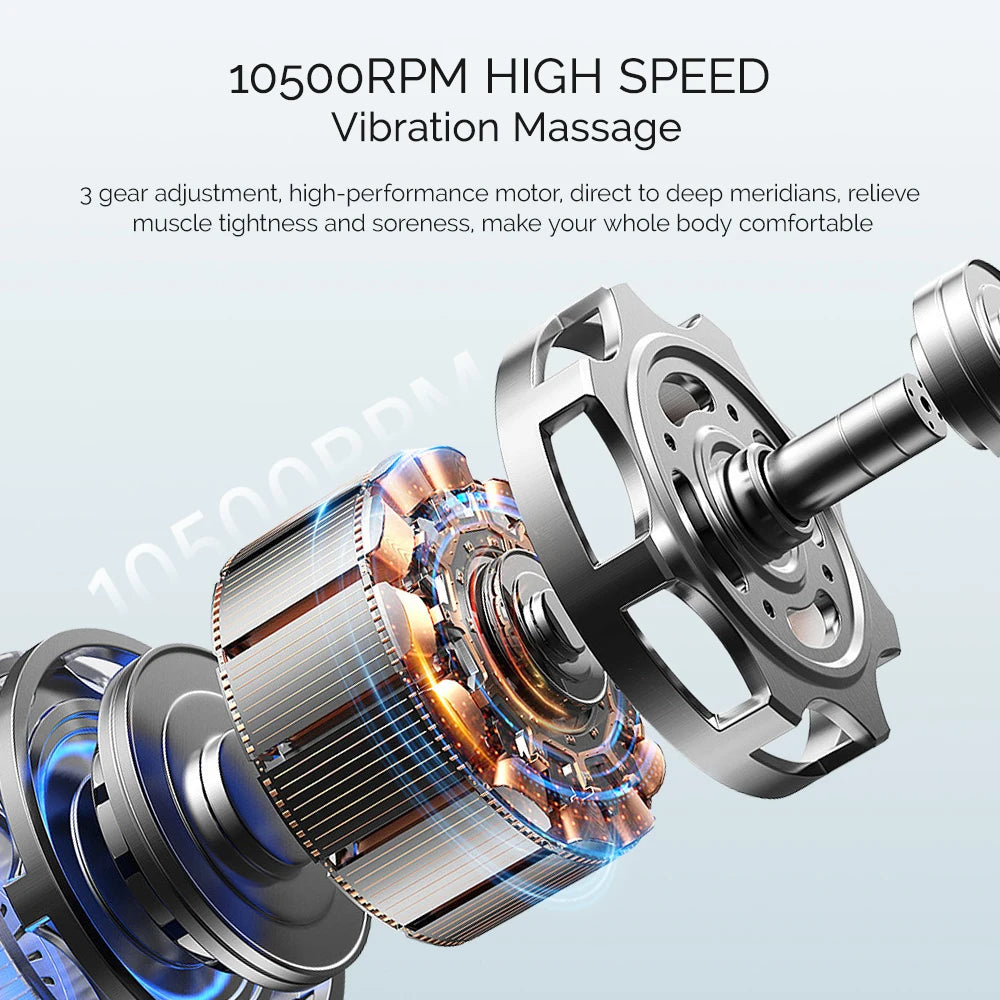 Electric Fascia Massager Body Massage Muscle Scraper Fascia Knife Fitness Vibration Muscle Relaxation Body Lifting Massage Blade