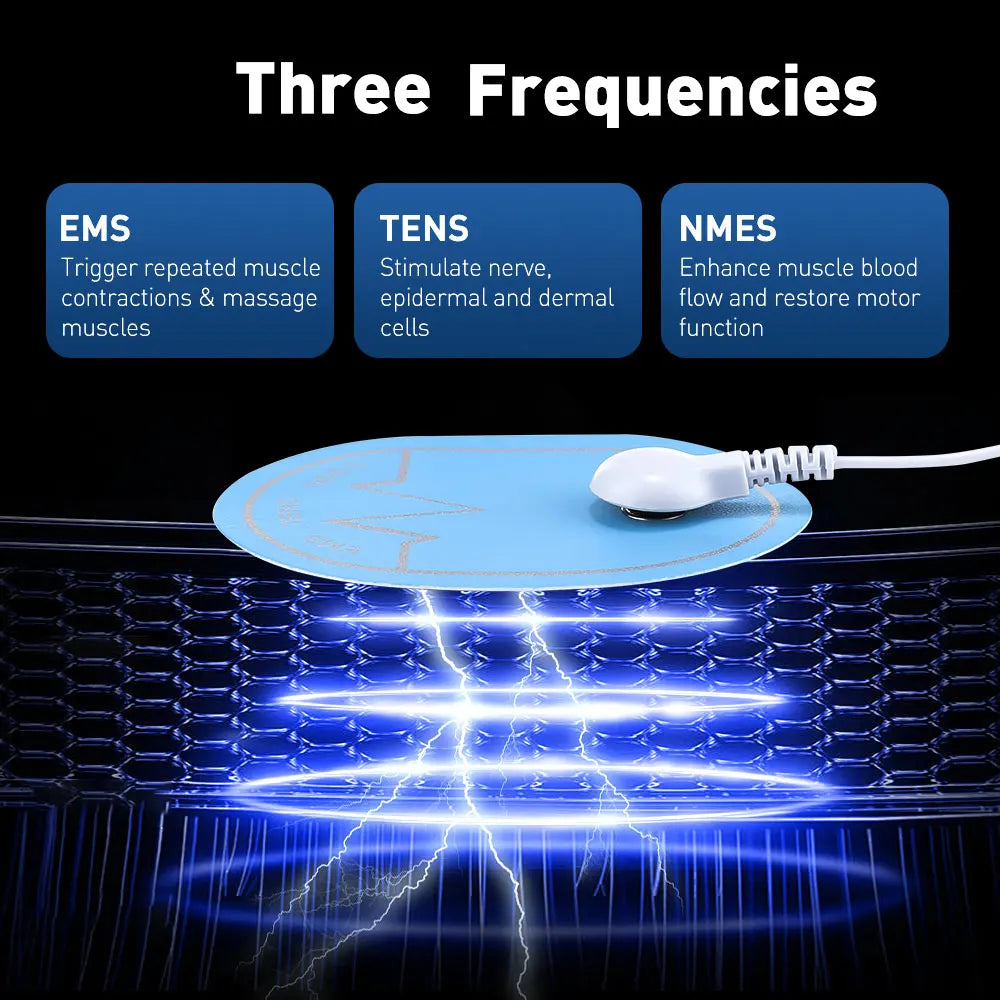 New Upgrade 36 Modes Tens Muscle Stimulator EMS Full Body Massaging Patches Back Waist Knee Digital Tool Muscle Relax Massager