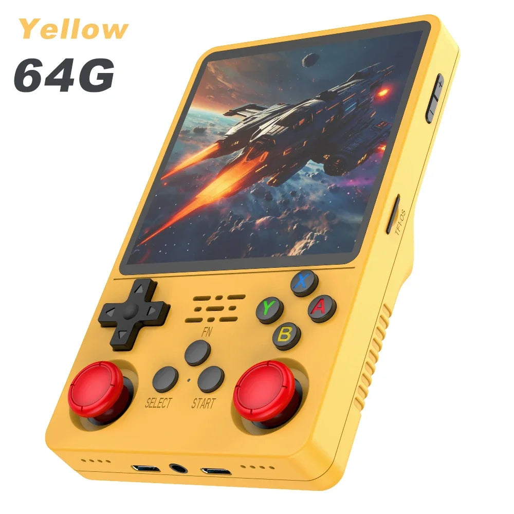 TOP Sale 4"IPS Big Screen R36S Plus Retro Handheld Game Console Linux 64-bit System RK3326 Portable Pocket ARKOS 2.0 R36SPLUS