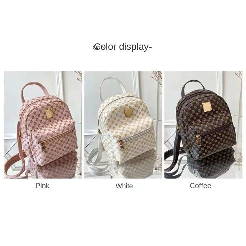Classic Women Backpack Fashion School Bags Female Daily Shopping Girl Backpacks Schoolbags