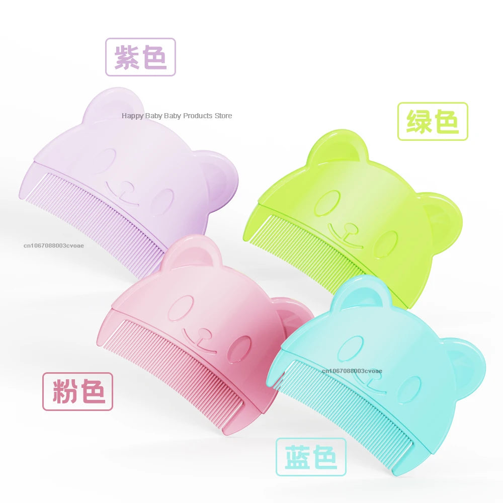 New Baby Care Accessories Fetal Head Fat Comb Infant Bathing Soft Comb Newborn Hair Cleaning Supplies Infant Comb Head Massager
