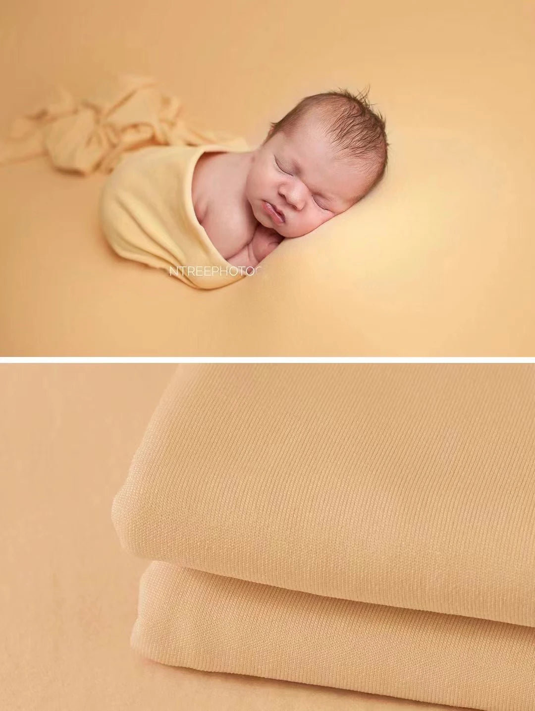 Newborn Photography Props Soft Wrap Blanket Backdrop Stretchable Fabrics for Baby Posing Studio Shooting Photo Accessories