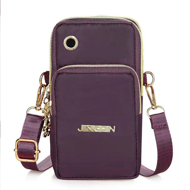 Women's Crossbody Mini Bag, Vertical Wrist Wallet, Phone Pouch, Random Draw Direction, Fashionable and Practical Accessory