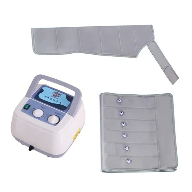 6 Air Wave Electric Massager Lymphatic Drainage Vacuum Therapy Pressotherapy Machine Muscles Relax Leg Arm Waist body Massage