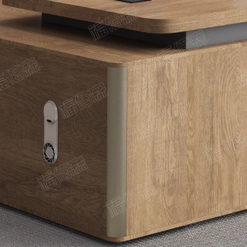 Boss Simple Furniture Computer Office Table Chair Combination Workshop Seating Desk Crafting Desk With Storage Design Furniture