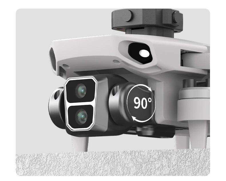 L106-1 GPS Professional Drone With 4K HD Camera Screen Remote 5G WIFI 3KM EIS Obstacle Avoidance FPV Brushless Quadcopter