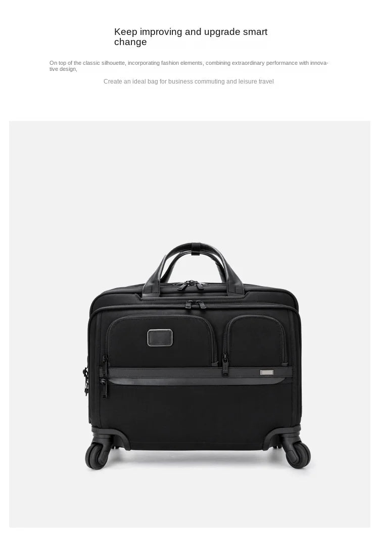 18 inch Travel Suitcases Rolling Luggage Business Boarding Laptop Bag Oxford Cloth Trolley Case With wheels Carry on luggage