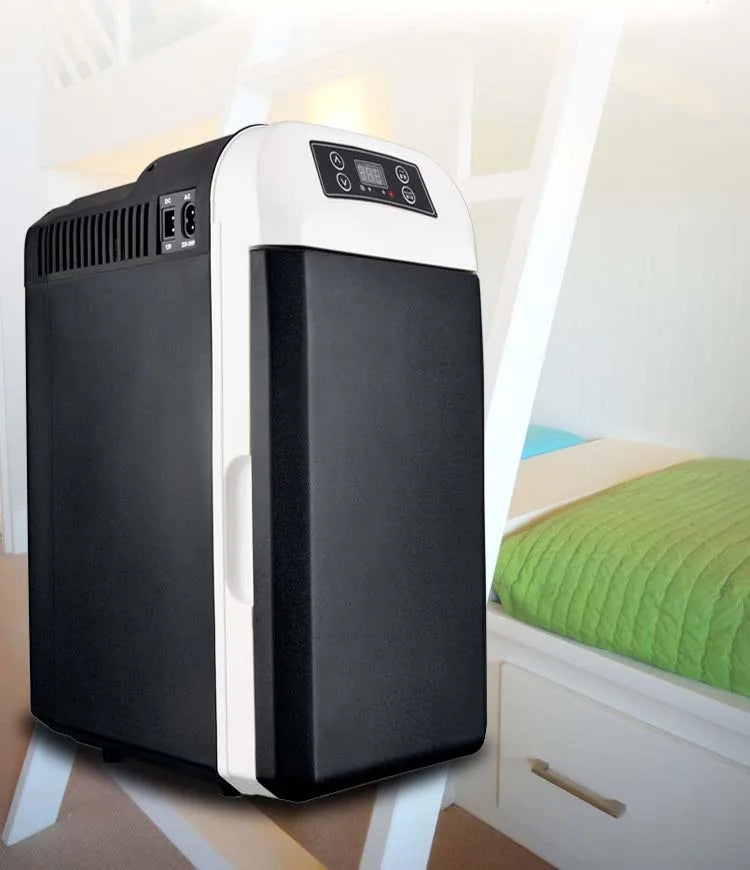 8L Car Home Dual-use Refrigerator Small Refrigerated Refrigerator Cold And Hot Dual Energy Refrigerator Fridge Mute Low Noise