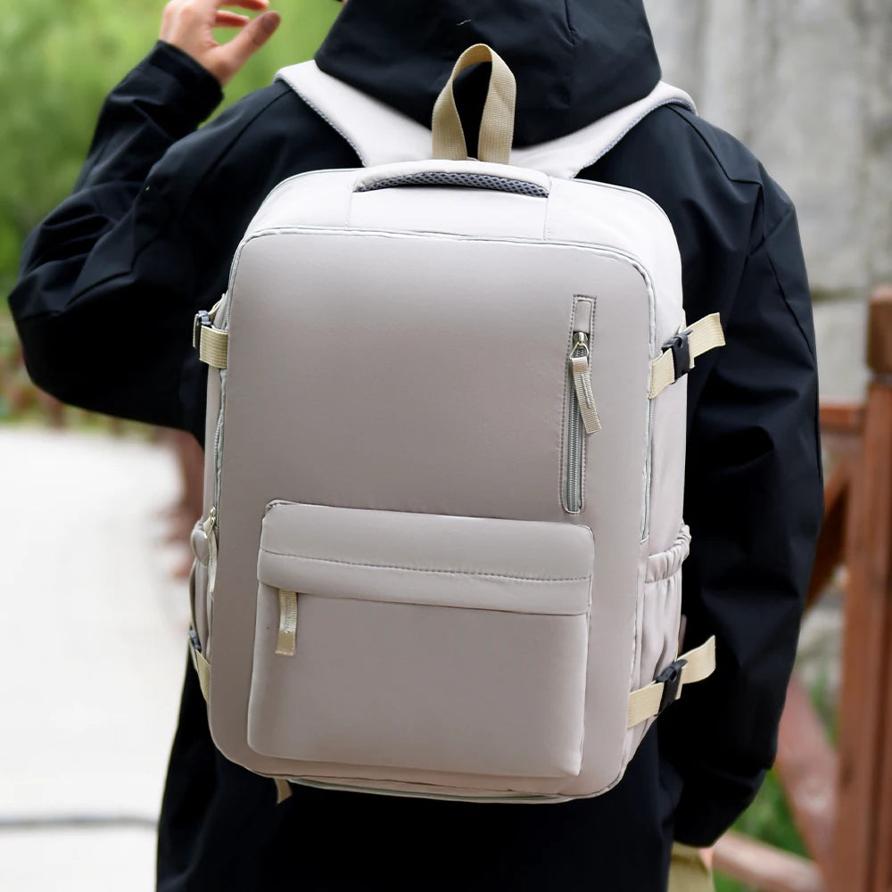 Travel Backpack Airline Approved Low-Cost Airline Solid Color Leisure Large Capacity Commuter Computer Bag Backpack