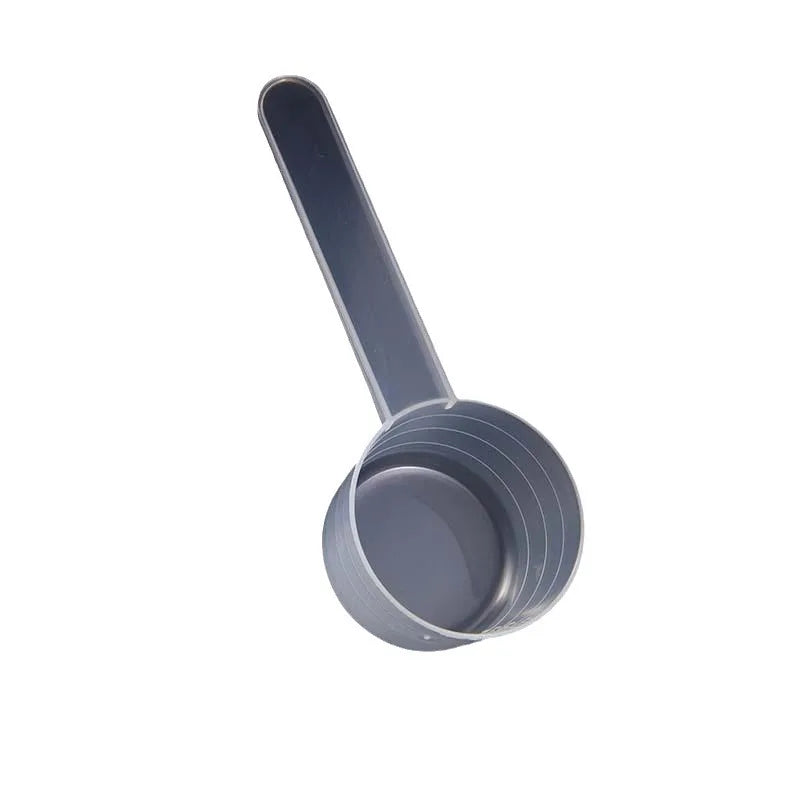 5pcs Plastic Measuring Spoons Washing Powder Spoon Plastic Gel Facial Mask Spoon Scaled Baking Tools Measuring Spoon Set