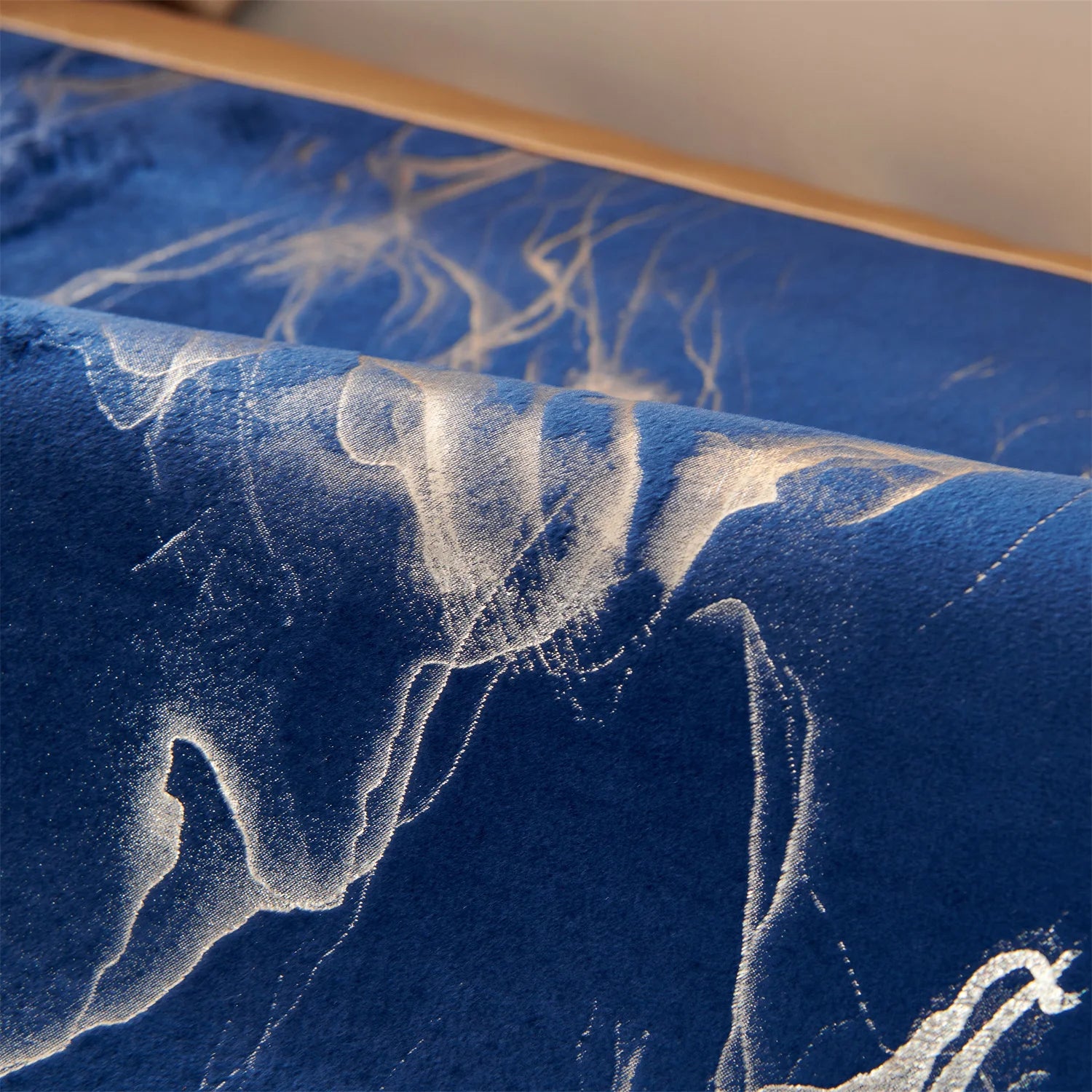 Marble Lines print velvet Sofa Cover for L Shape Sofa Covers Couch covers Slipcover Anti-Slip  Living Room 4 Seasons