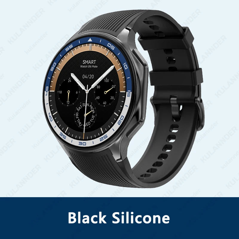 2025 Smart Watch DT Watch X Business Men Women Ablum Local MP3 MP4 Video Music Smartwatch 3D AOD USB Modes Photo For OPPO Watch