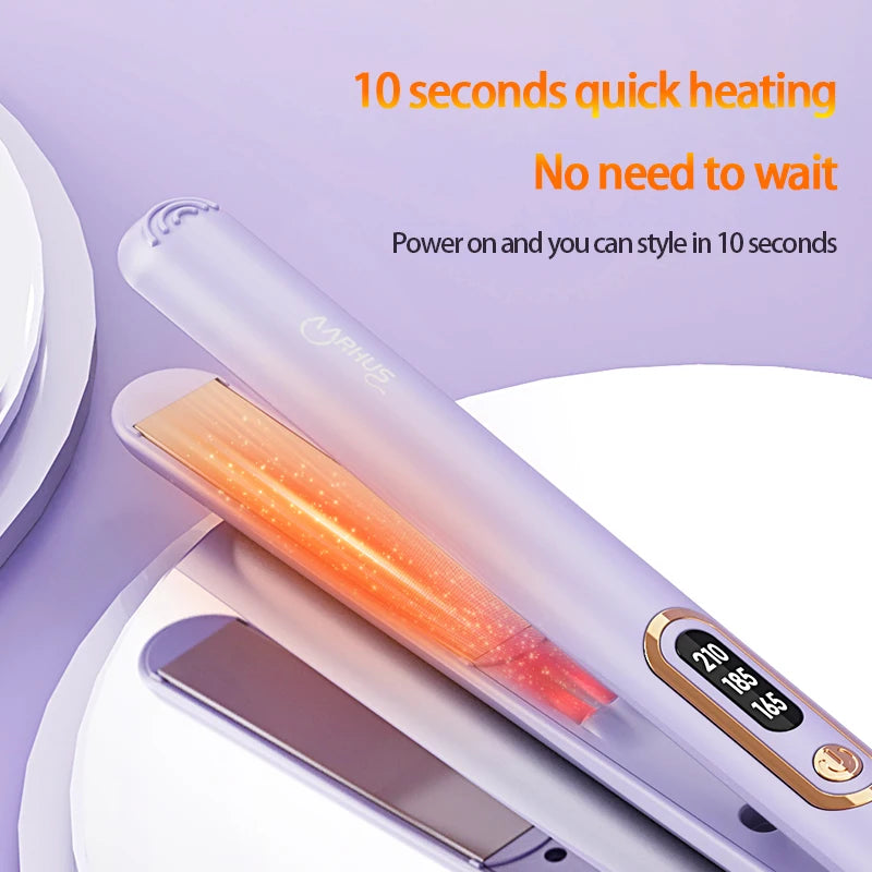 Women's Electric Hairbrush For Xiaomi Straight Hair Curly Hair 2 in 1 Negative Ion Hair Care 10 Seconds Quick Heating Hairbrush