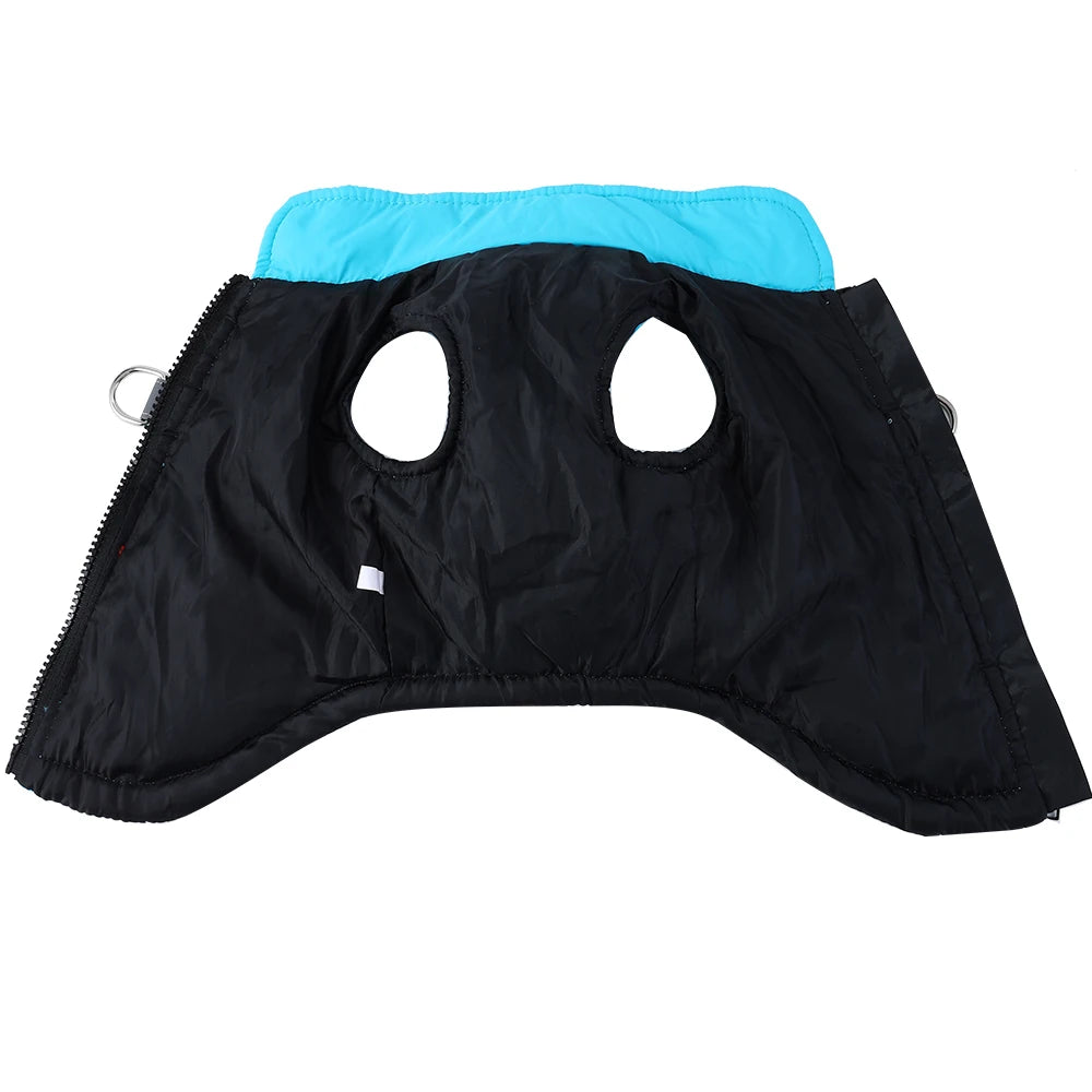 Waterproof Pet Vest Coat For Winter Warm Dog Jacket For Small Meidum Dogs Reflective Puppy Outfits With D-ring Chihuahua Apparel