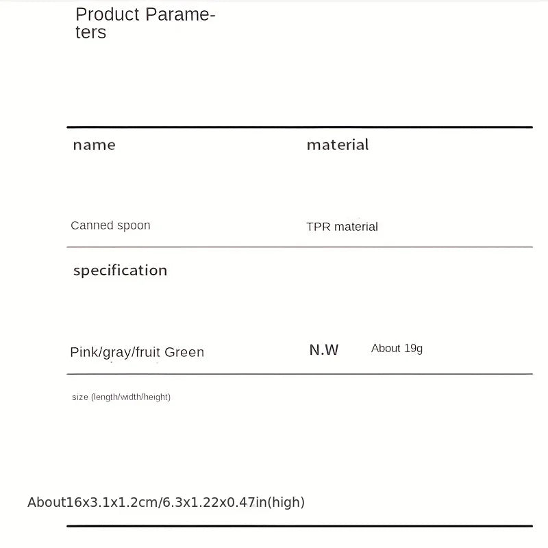 1 Piece of Cat Canned Spoon, Dog Wet Food, Pet Feeding Mixing, Long Handle Cat Spoon, Canned Opening, Pet Canned Spoon