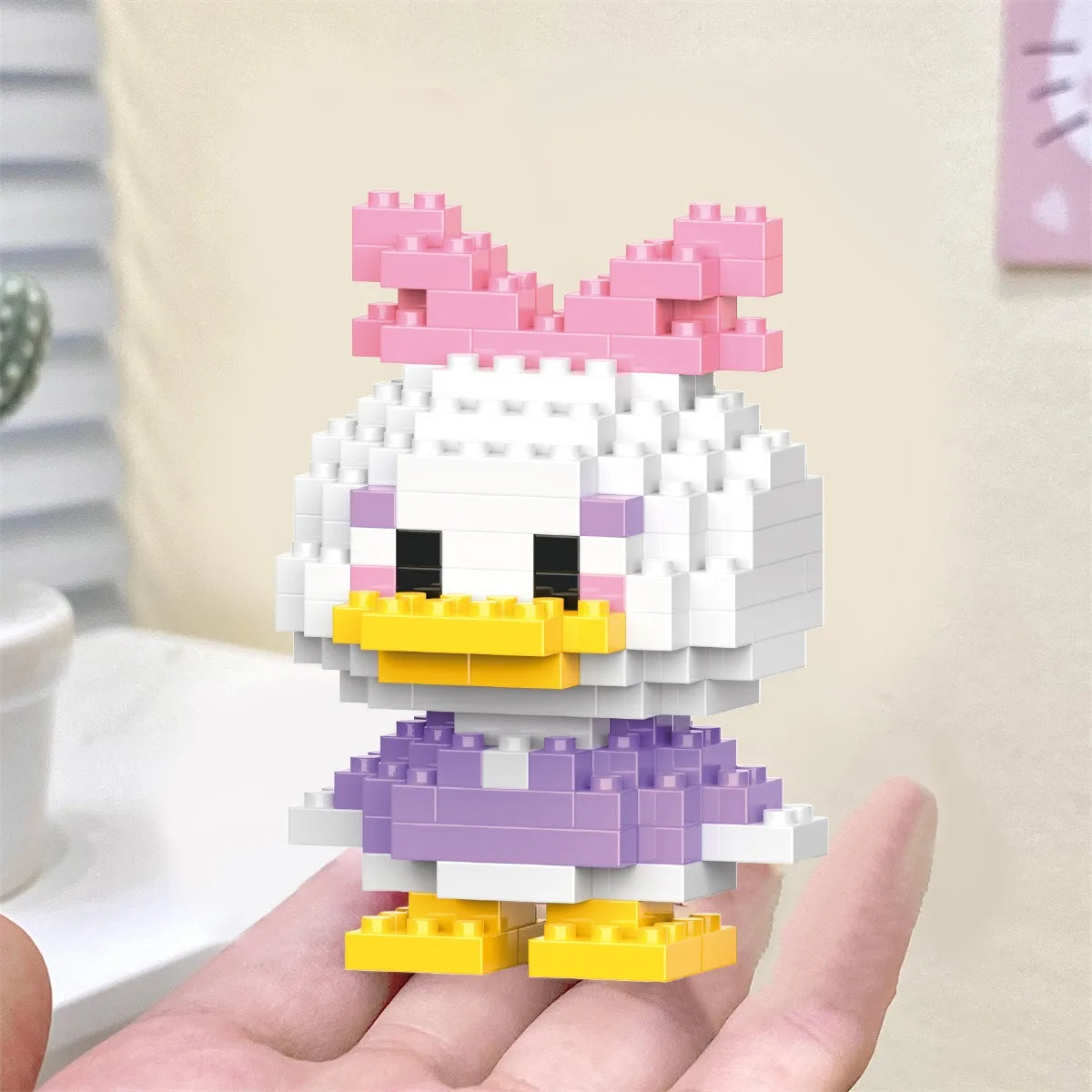 Disney Anime Princess Building Blocks Stitch Mickey Mouse mini Action toy Figures Blocks Toys Bricks Assemble Toys Kids Gifts