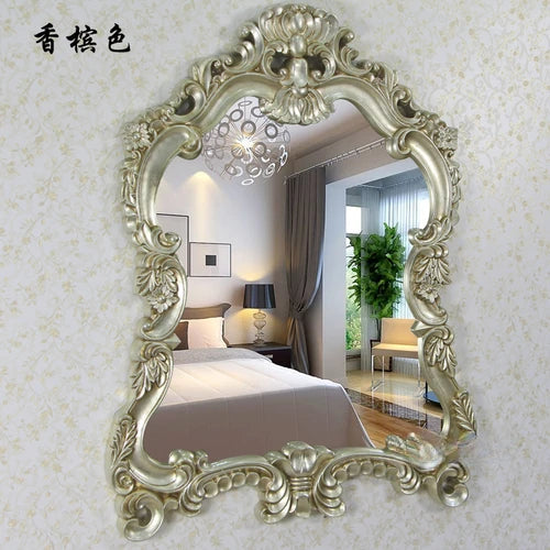 Floor Vintage MirrorsLuxury Standing Large Irregular Vanity Mirror Cosmetic Dressing Room Wall Decoration