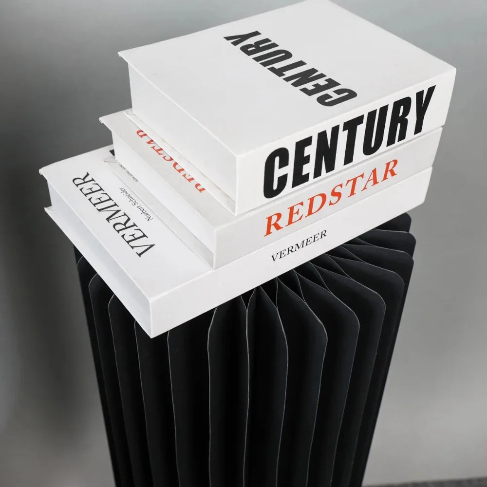 Sturdy Cardboard Column with Clear Acrylic Plate Reusable Cylinder Stands for Party,Cake Stand Pillar for Birthday Dessert Cake