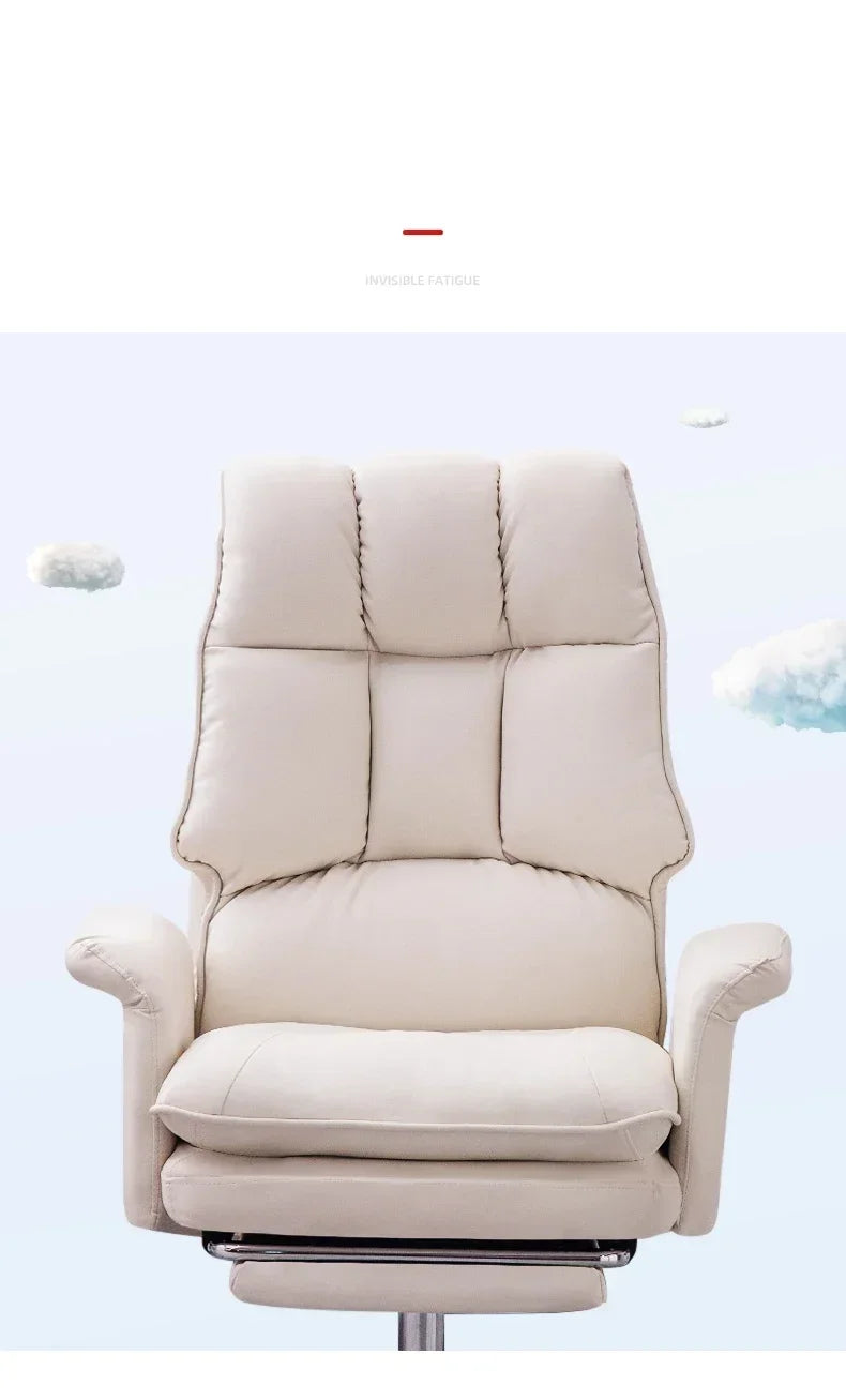 NEW PU Leather Office Chair Pink Gaming Chair Computer Swivel Gamer Live Ergonomic Chair Home Bedroom Sofa Armchairs Furniture