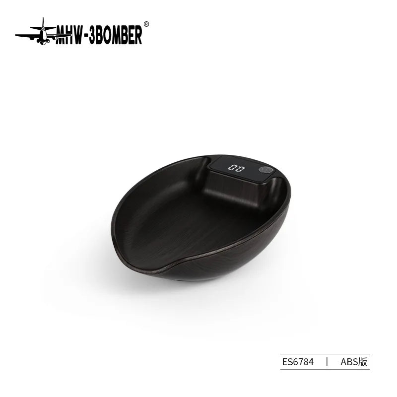 MHW-3BOMBER MVE Coffee Electronic Scale Weighing Bean Display Plate Hand Brewed Bean Dish Spray Bottle Set
