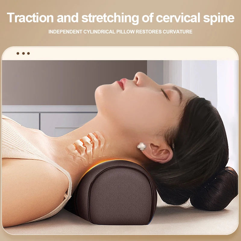 Multifunctional Massage Mattress Full Body Electric Shoulder Neck Waist Back Kneading vibrations Massage Cushion With Heat