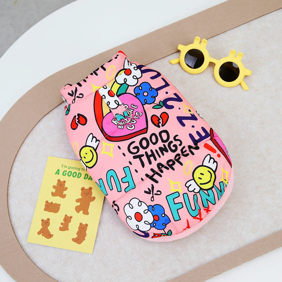 Winter Dog Jacket Waterproof Pet Coat 2025 Dog Clothes Luxury Print Parkas Pet Outdoor Warm Vest Chihuahua Yorkshire Dog Apparel