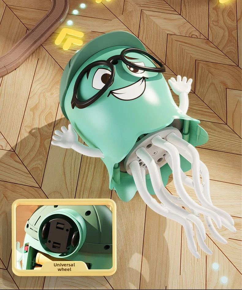 Dancing Octopu Kid Electronic Pet Toys Cartoon Interactive Development Moving Education Toddler Toy Gift Creative Christmas Gift