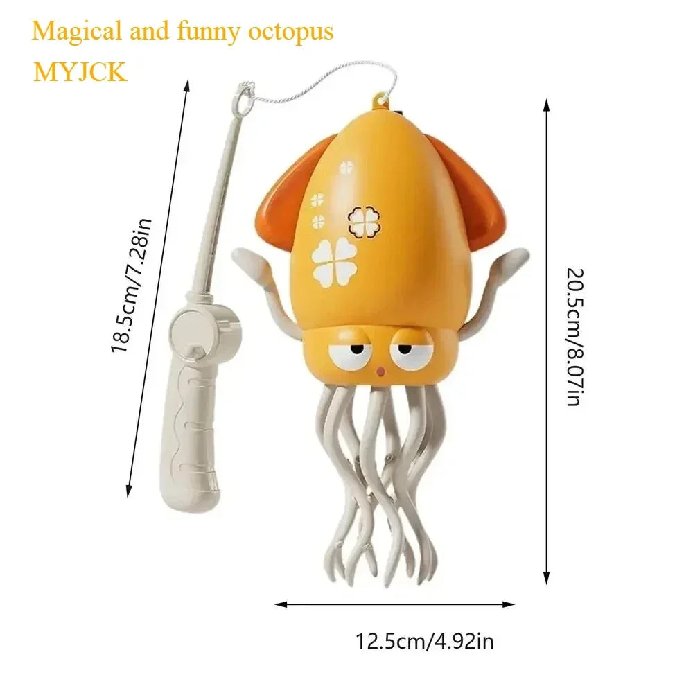 Dancing Octopus Electronic Pets Luminous Fidget Toys Interactive Antistress Stress Relief Toy for Toddler Baby Children Adult