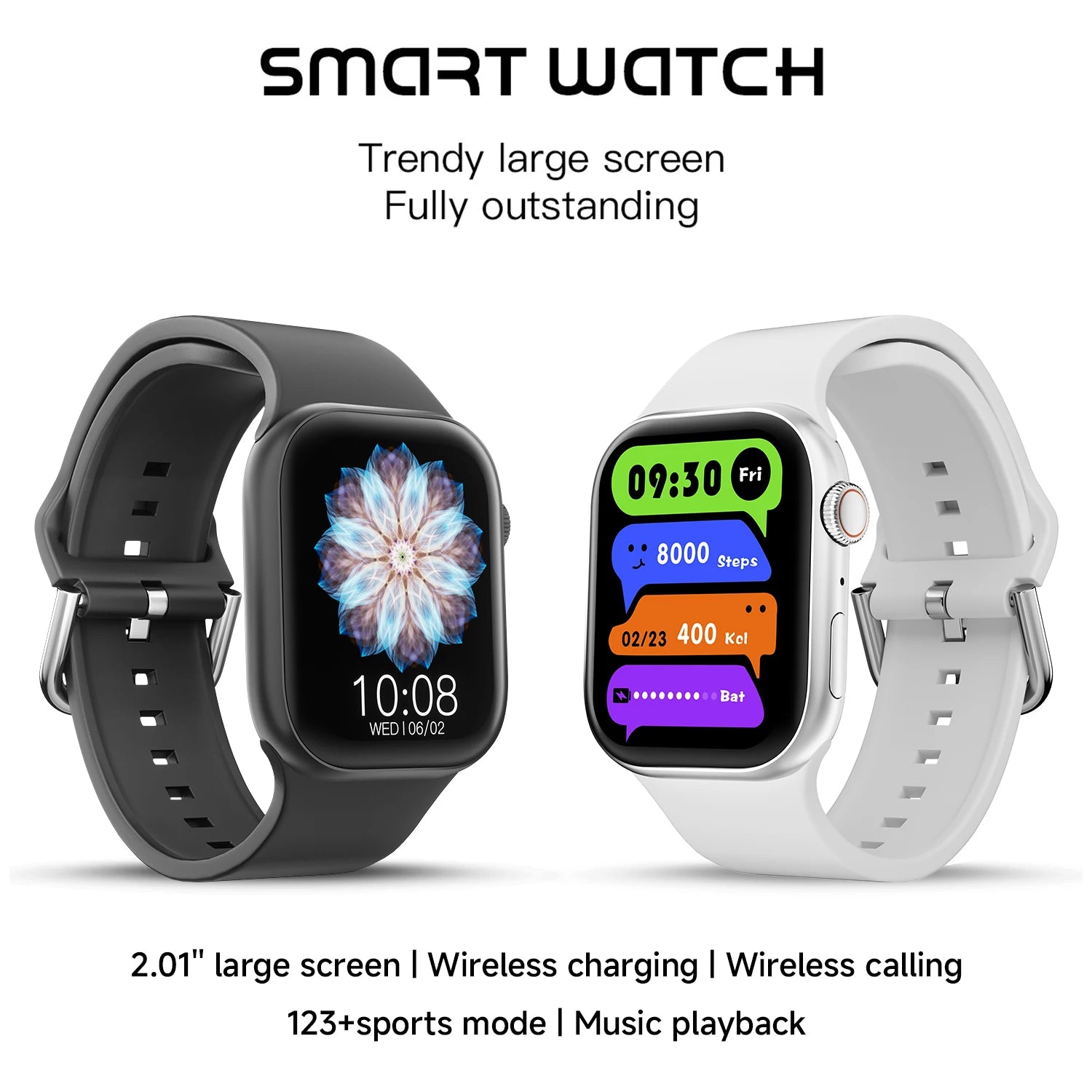 NEW Smart Watches HD Screen Bluetooth Call Sleep BP Blood Oxygen Monitoring Fashion Outdoor Sports Smartwatch For Women Men Gift