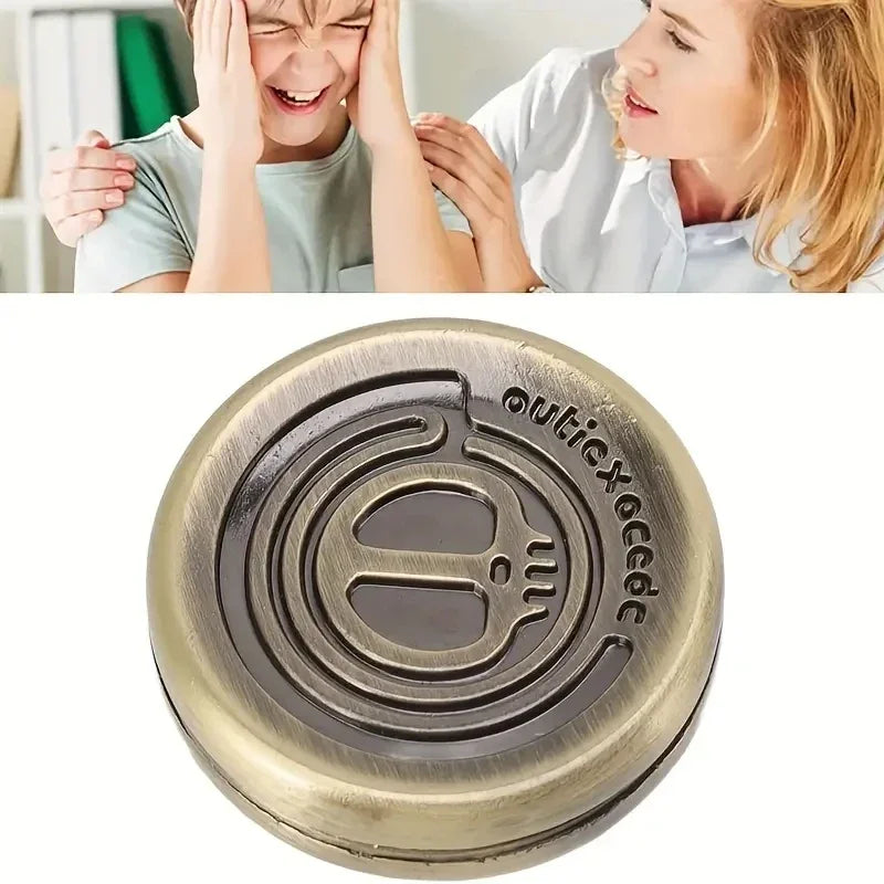 Devil Milk Cap Metal EDC Fidget Toys Magnetic Haptic Coins EDC Adult Autism Sensory Toys Hand Spinner  Adult Gifts