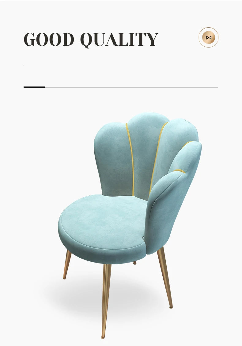 Nordic Furniture, Living Room Chair, Bedroom Makeup Stool, Modern Leisure Seat, Creative Armchair, Home Dining Chairs,Customized