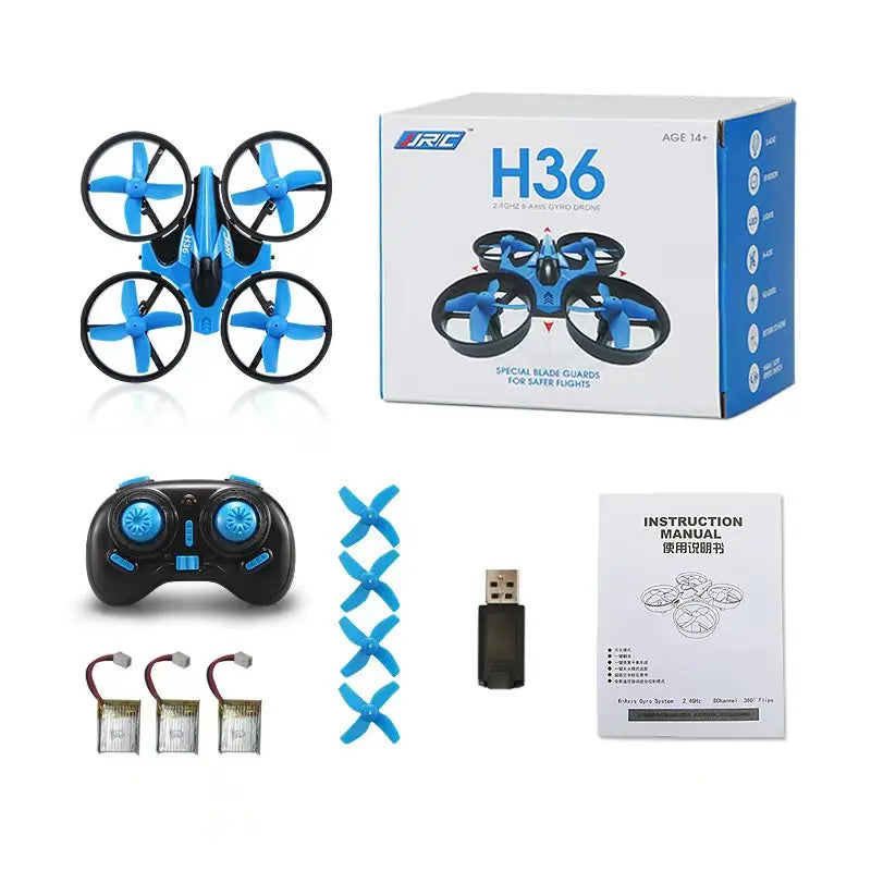 Hot Selling JJRC H36 Mini RC Drone Helicopter 360° Flip Remote Control Quadcopter Toy 4ch 6-Axis Headless Mode Mini Drone