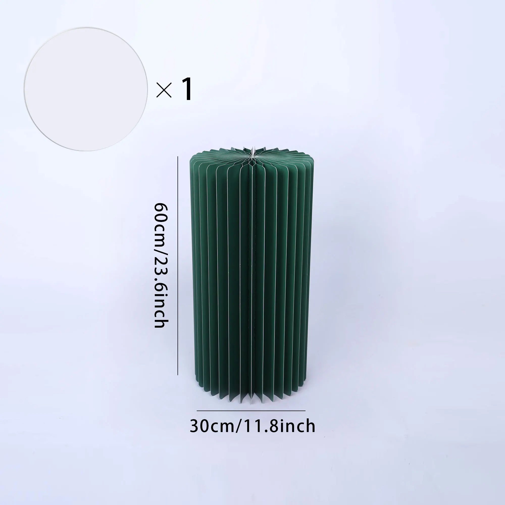 Buffet Risers Food Display Stand Round Table Cake Dessert Stand for Parties Foldable Paper Columns Display for Wedding Birthday