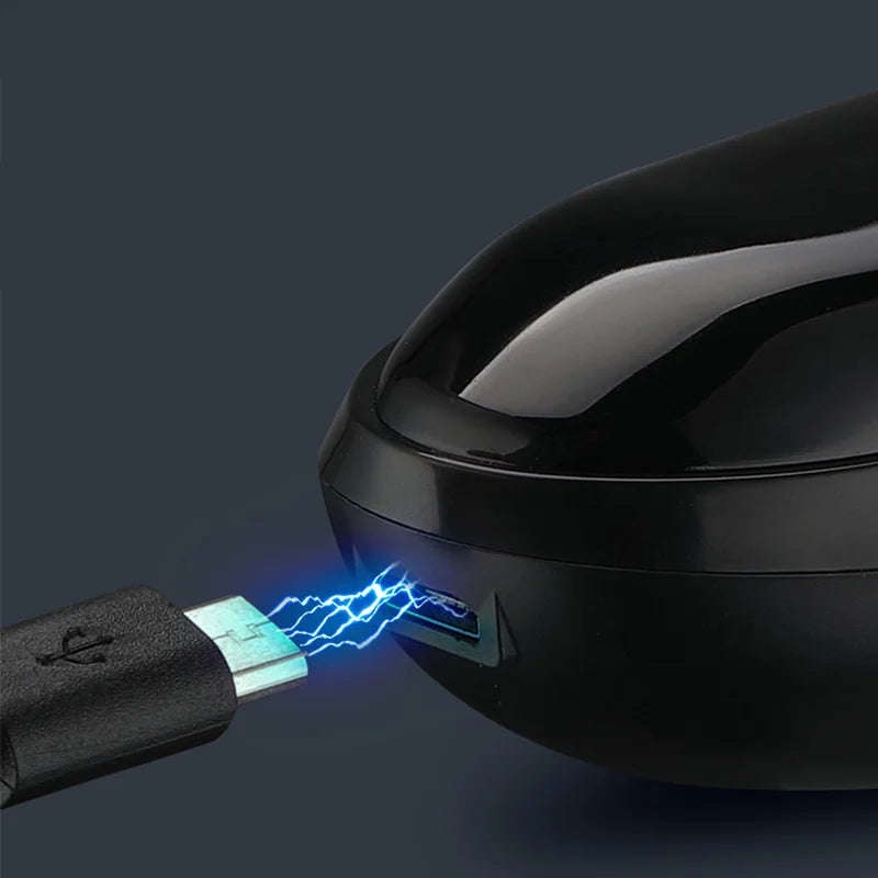 Electric shaver, rechargeable mini portable shaver, intelligent floating shaver, the choice of gift for men