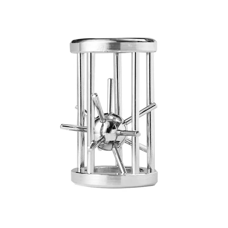 Classic IQ Metal Brain Magic Baffling Puzzles Game Toys for Children Adults Funny Gifts