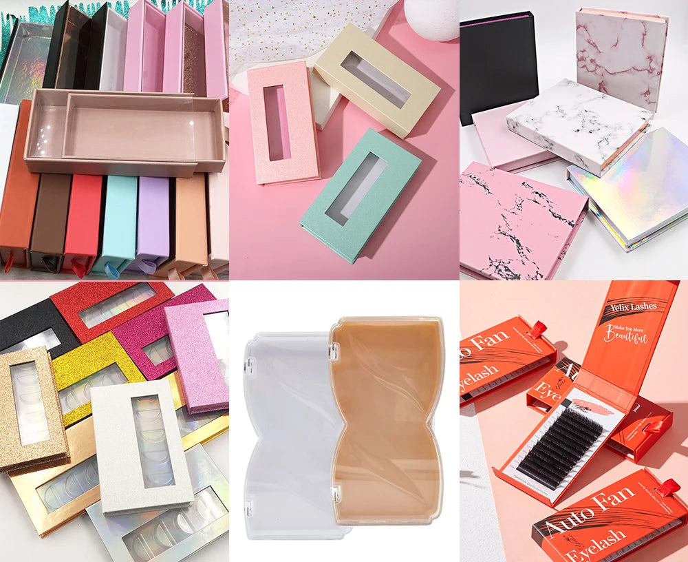 Yelix New 2D Volume Lashes Dark Brown Ultra-thin Y Lash Extension Lightweight Premade Fans Eyelash Extensions Single Tip 2D Y