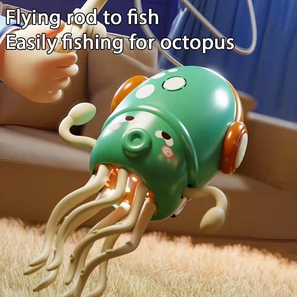 New Dancing Octopus Kid Electronic Pet Toys Cartoon Interactive Development Moving Education Toddler Toy Gift