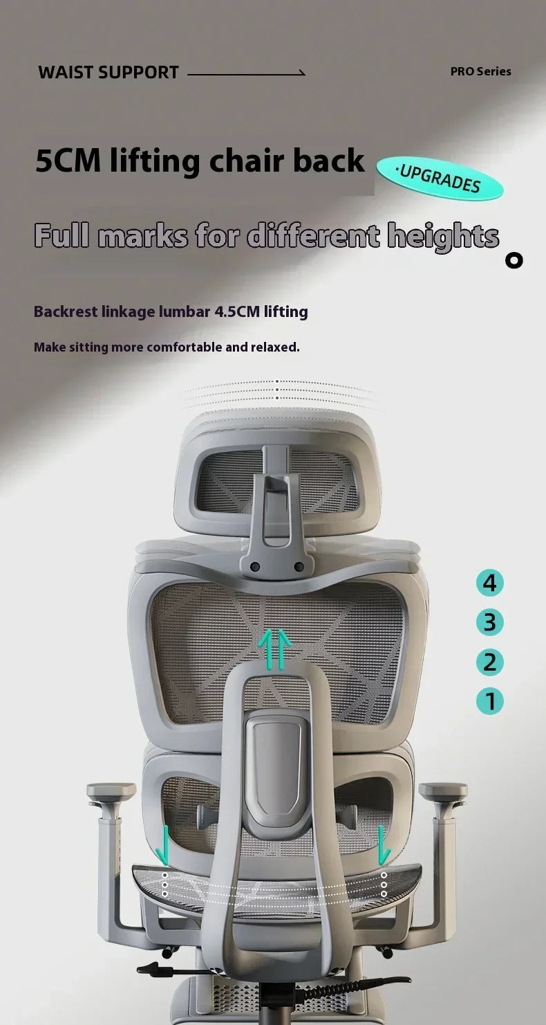 Ergonomic Chair 3D Headrest Armchair Gaming Chairs Computer Recliner Relaxing Massage Silla De Escritorio Office Furniture